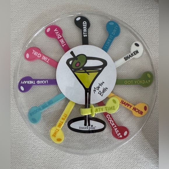 Bar Gift Set with Wine Aerator, martini tags and Bottle Jacket - Picture 3 of 6